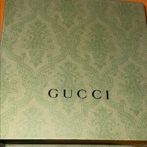 Gucci Green Patterned Box
